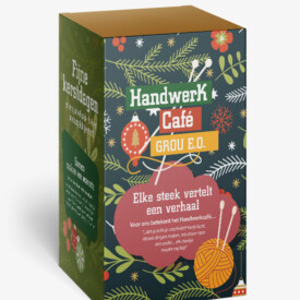Creatie Kerstbox Thee | Handwerkcafe Grou e.o.
